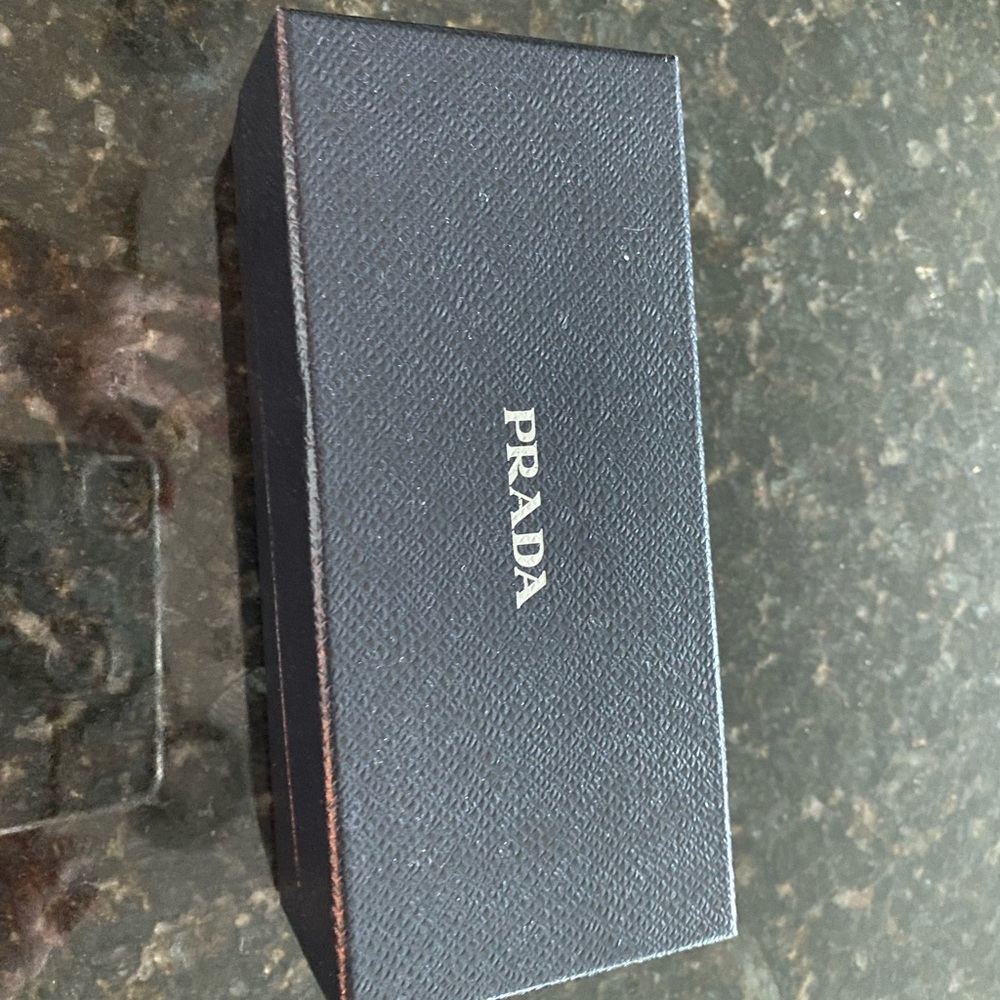 Prada eye glass box